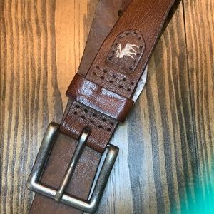 Boys Leather Belt